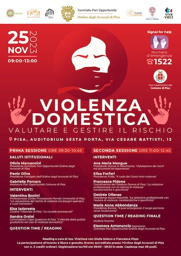 Violenza domestica - valutare e gestire il rischio